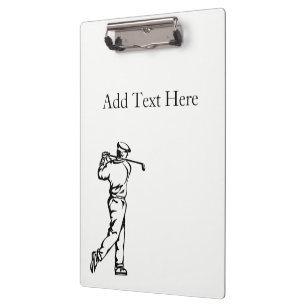 Carpeta De Pinza Frente y espalda del Personalizado deportivo de go