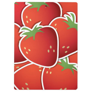 Carpeta De Pinza Fresas funky