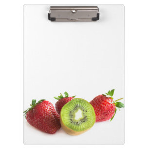 Carpeta De Pinza Fresas y kiwi