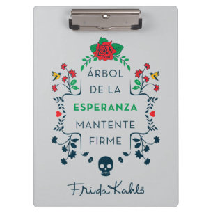 Carpeta De Pinza Frida Kahlo el   Árbol De La Esperanza