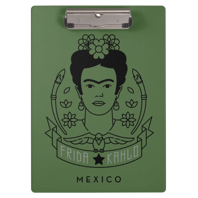 Carpeta De Pinza Frida Kahlo el | Heroína (Anverso)