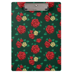 Carpeta De Pinza Frida Kahlo modelo rojo y oro subió del