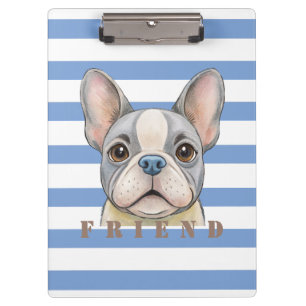 Carpeta De Pinza Friend Bulldog