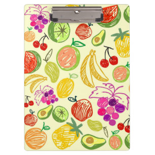 Carpeta De Pinza Frutas de verano