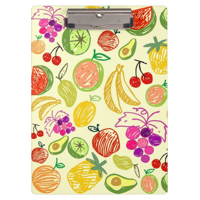 Carpeta De Pinza Frutas de verano (Anverso)