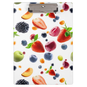 Carpeta De Pinza Frutas Mezcladas