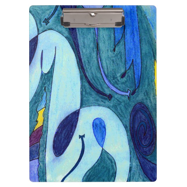 Carpeta De Pinza Fumes azules (Anverso)