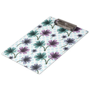 Carpeta De Pinza Funda para iPhone / iPad con estampado floral pers