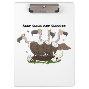 Carpeta De Pinza Funny personalizado de humor de buitres