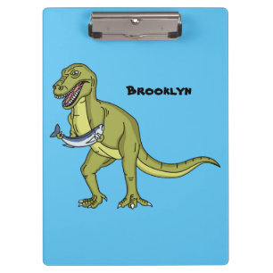 Carpeta De Pinza Funny T rex dinosaur ilustracion
