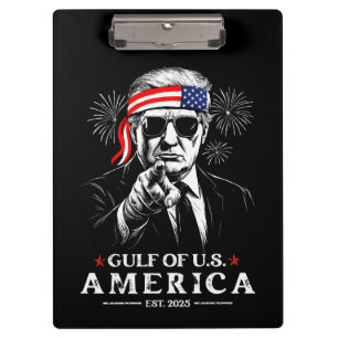 Carpeta De Pinza Funny Trump Golfo De Estados Unidos 2025 4 De Juli