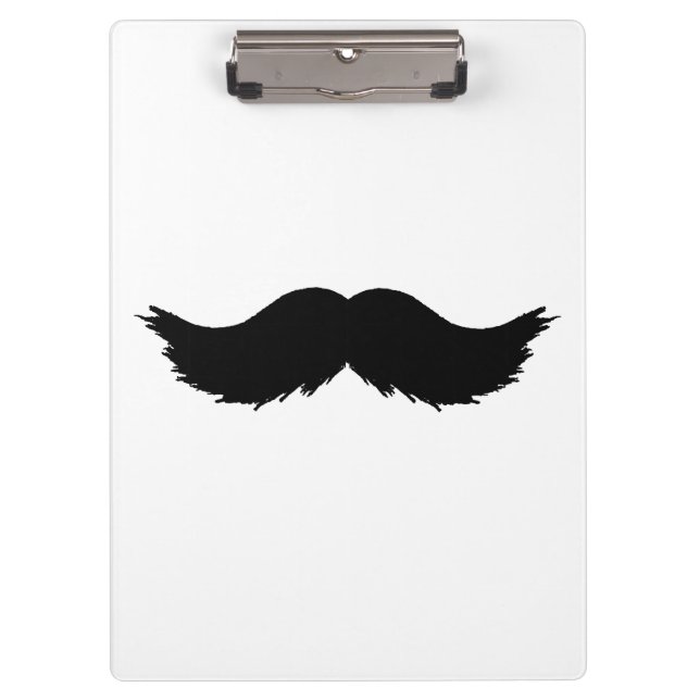 Carpeta De Pinza Furry Black Mustache (Anverso)