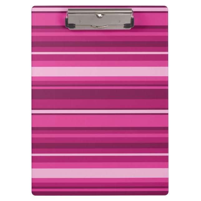 Carpeta De Pinza Fuschia stripes (Anverso)