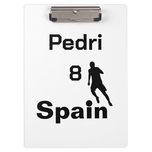 Carpeta De Pinza Fútbol en España, personalizable (Anverso)