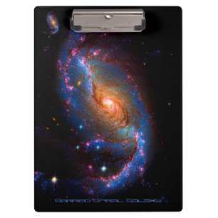 Carpeta De Pinza Galaxia de espiral de barras NGC 1672 Fotografía a