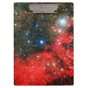 Carpeta De Pinza Galaxia Dustada De Oro Caído