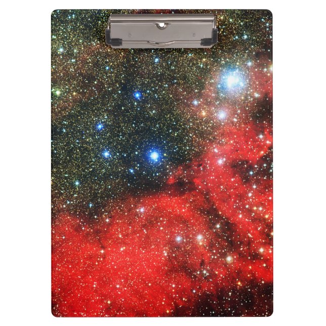 Carpeta De Pinza Galaxia Dustada De Oro Caído (Anverso)