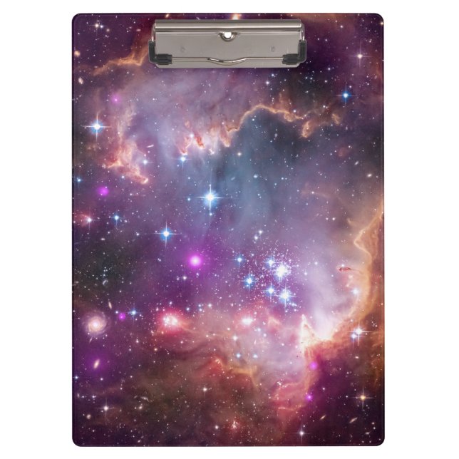 Carpeta De Pinza Galaxia Estrellas del Espacio Ultraterrestre Galác (Anverso)