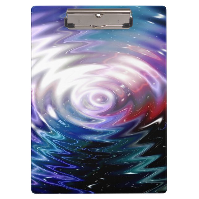 Carpeta De Pinza Galaxia Waves (Anverso)