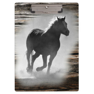 Carpeta De Pinza Gallopaje de caballos salvajes