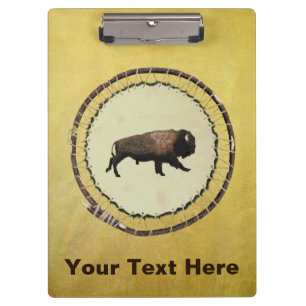 Carpeta De Pinza Galloping Bison