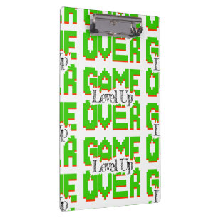 Carpeta De Pinza Game Over: Restaura la diversión clásica, sube de