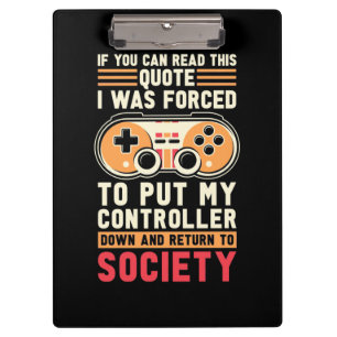 Carpeta De Pinza Gamer Fue Obligado A Poner Mi Controlador