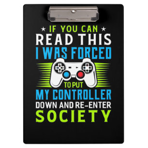 Carpeta De Pinza Gamer Fue Obligado A Poner Mi Controlador