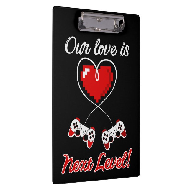 Carpeta De Pinza Gamer Valentine Clipboard (Derecha)