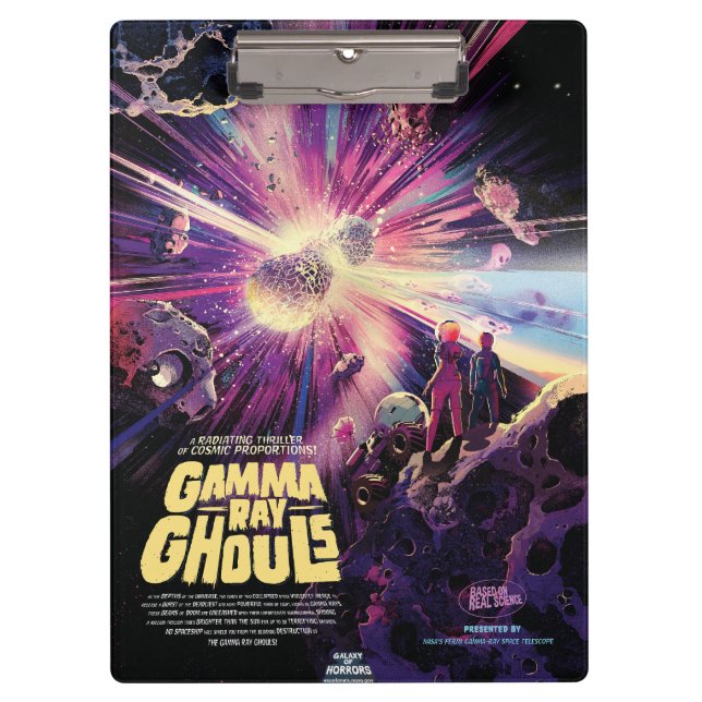 Carpeta De Pinza Gamma Ray Burst Pulsars Kilonova Colisión cósmica (Anverso)