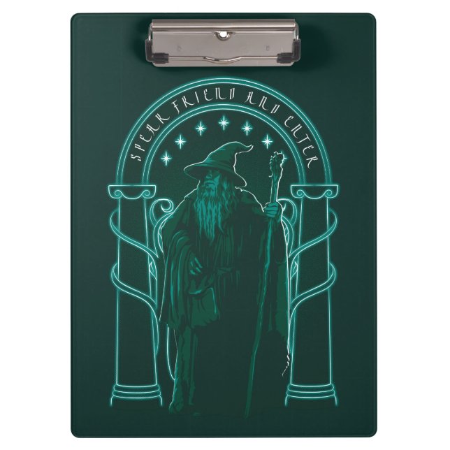 Carpeta De Pinza GANDALF™ "Speak Friend And Enter" Doors of Durin (Anverso)