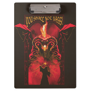 Carpeta De Pinza GANDALF™ Vs Balrog "No Pasarás" Gráfico
