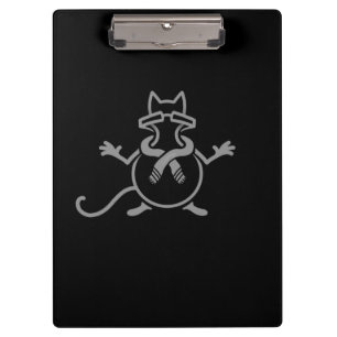 Carpeta De Pinza Gato cómico