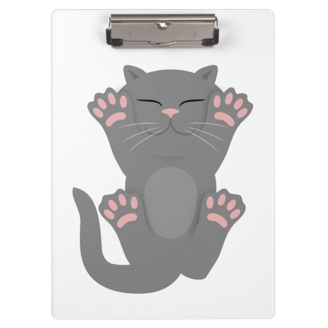 Carpeta De Pinza Gato durmiendo (Anverso)