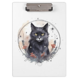 Carpeta De Pinza Gato místico