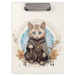 Carpeta De Pinza Gato místico