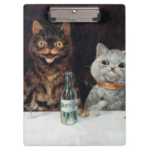 Carpeta De Pinza Gatos, Louis Wain