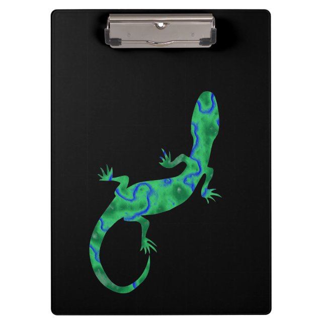 Carpeta De Pinza Gecko verde (Anverso)
