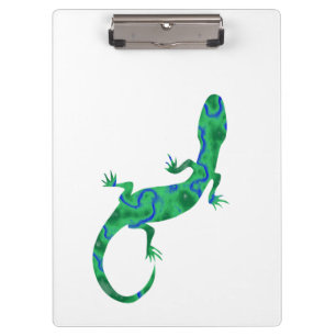 Carpeta De Pinza Gecko verde