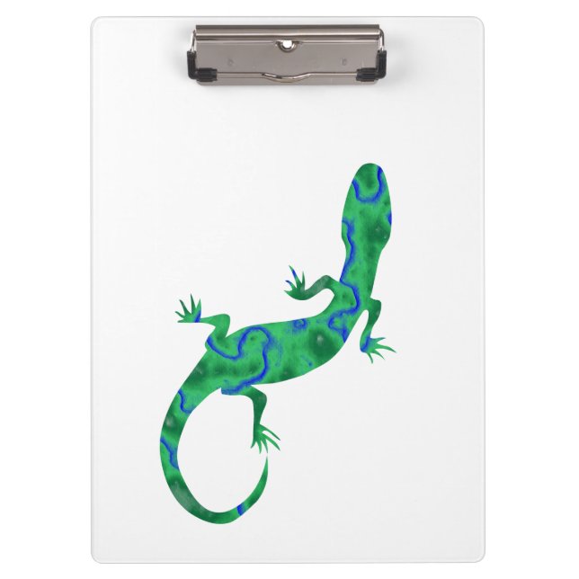 Carpeta De Pinza Gecko verde (Anverso)
