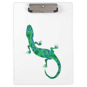 Carpeta De Pinza Gecko verde