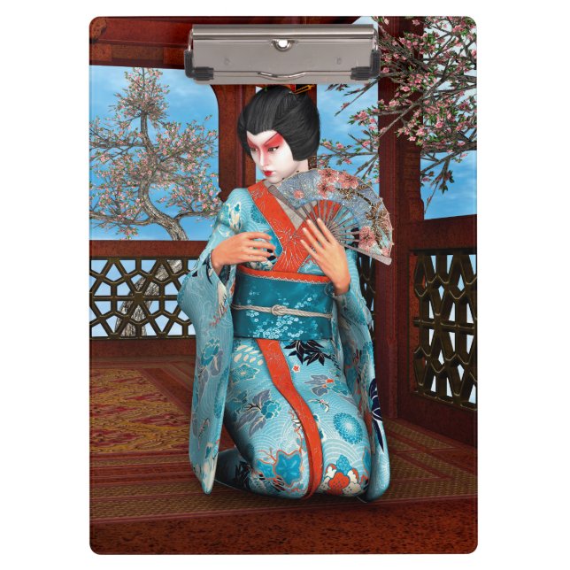 Carpeta De Pinza Geisha (Anverso)