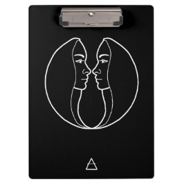 Carpeta De Pinza Gemini Zodiac Sign