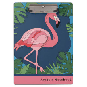 Carpeta De Pinza Geo Flamingo Puzzle
