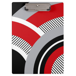 Carpeta De Pinza Geometría colorida