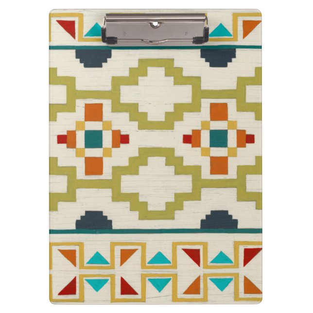 Carpeta De Pinza Geometría del Suroeste I (Anverso)