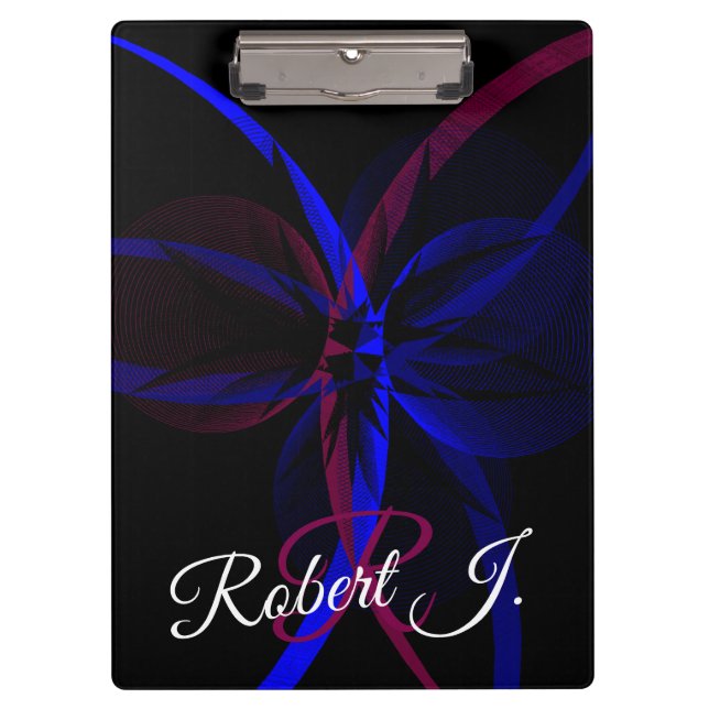 Carpeta De Pinza Geometric Abstraction Clipboard (Anverso)