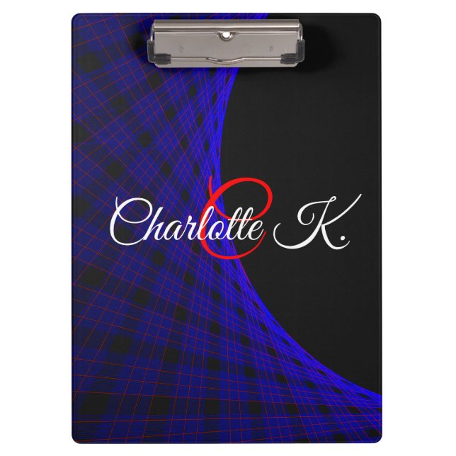 Carpeta De Pinza Geometric Space Carpet Clipboard (Anverso)