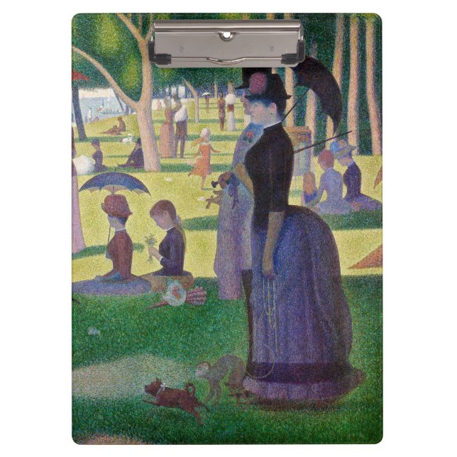 Carpeta De Pinza Georges Seurat - Domingo en La Grande Jatte (Anverso)