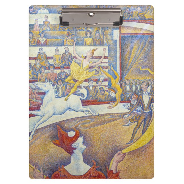 Carpeta De Pinza Georges Seurat - El circo (Anverso)
